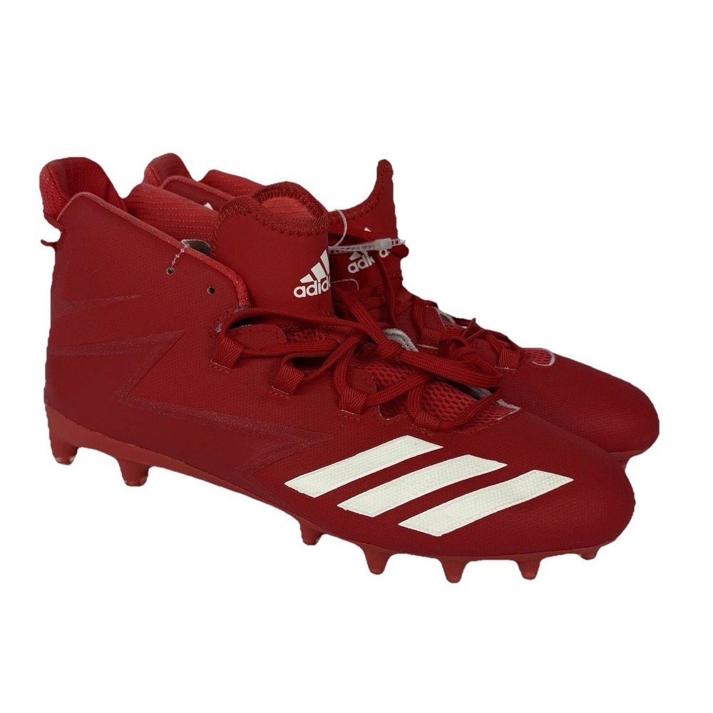 Adidas Adizero Chaos Red Mens Football Cleats DA9460 Size 12 CLU 600001